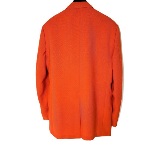 Vintage Orange sport coat Blazer Suit Jacket Hardwick Clothes Vintage - Picture 3 of 14